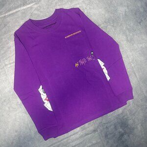 Chrome Hearts Matty Boy Long Sleeve T Shirt Purple Size Small